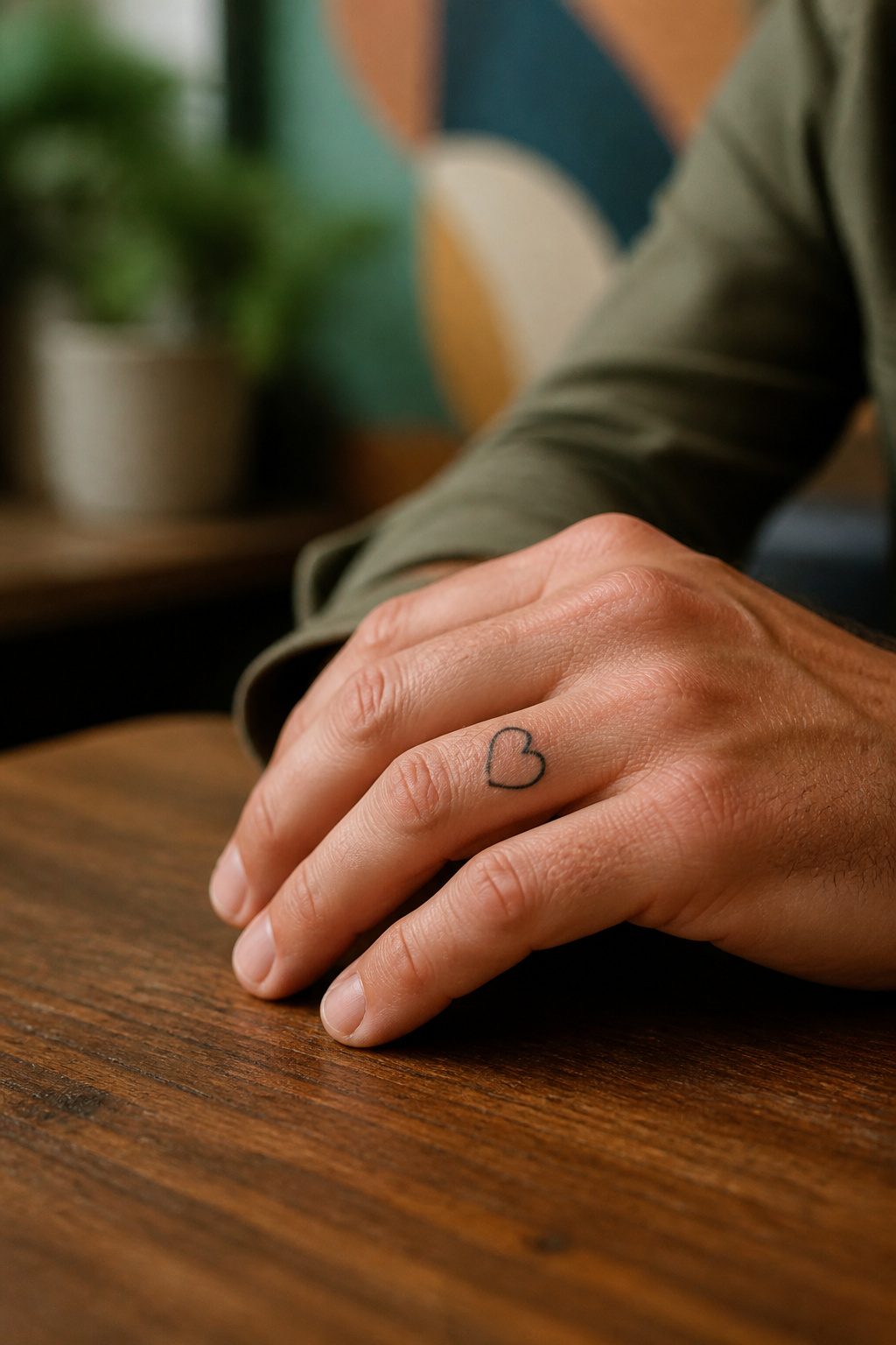 10 Hand Tattoo Ideas for Guys: Designs & Styles for 2026 7 Minimalist tattoos on the fingers of a man's hand.