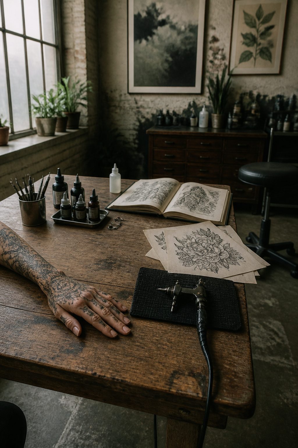 10 Hand Tattoos for Women: Styles from Simple to Symbolic (2026) 4 A hand completely covered in a continuous tattoo design.