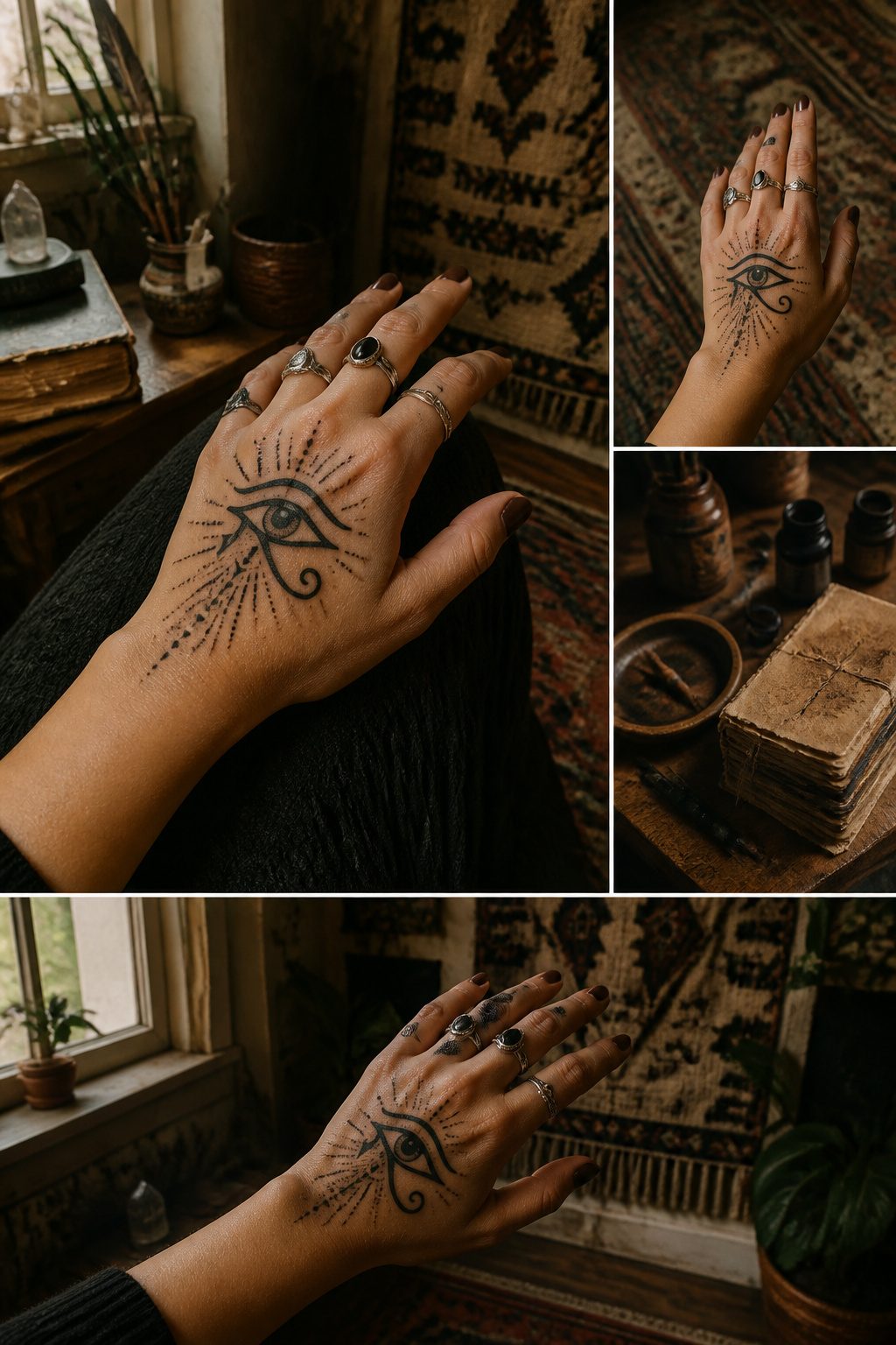 10 Hand Tattoos for Women: Styles from Simple to Symbolic (2026) 10 A hand showing a rose tattoo with symbolic significance.
