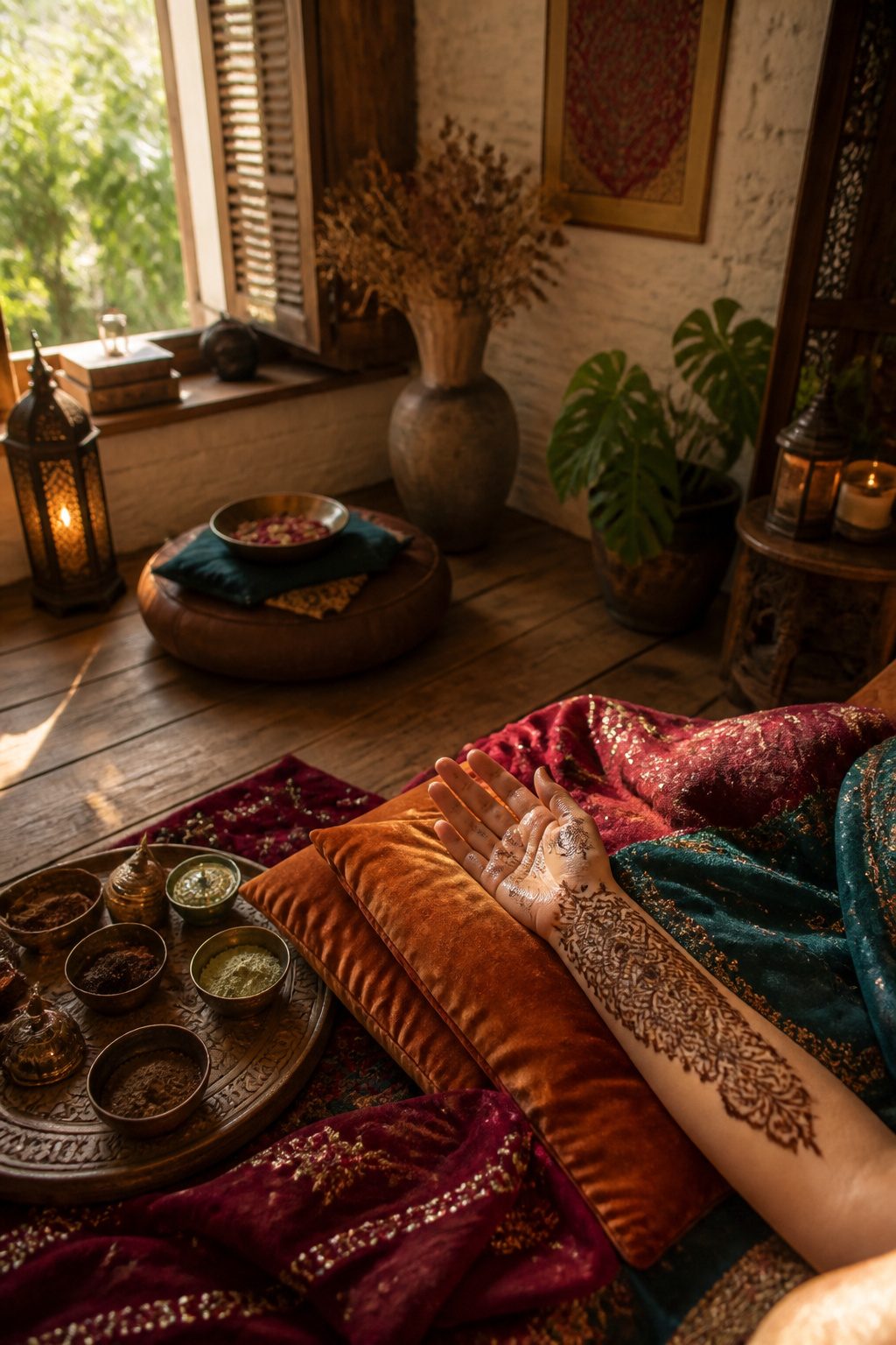 10 Henna Tattoo Designs for Beginners and Special Occasions 14 An informative image about henna's cultural context and usage.