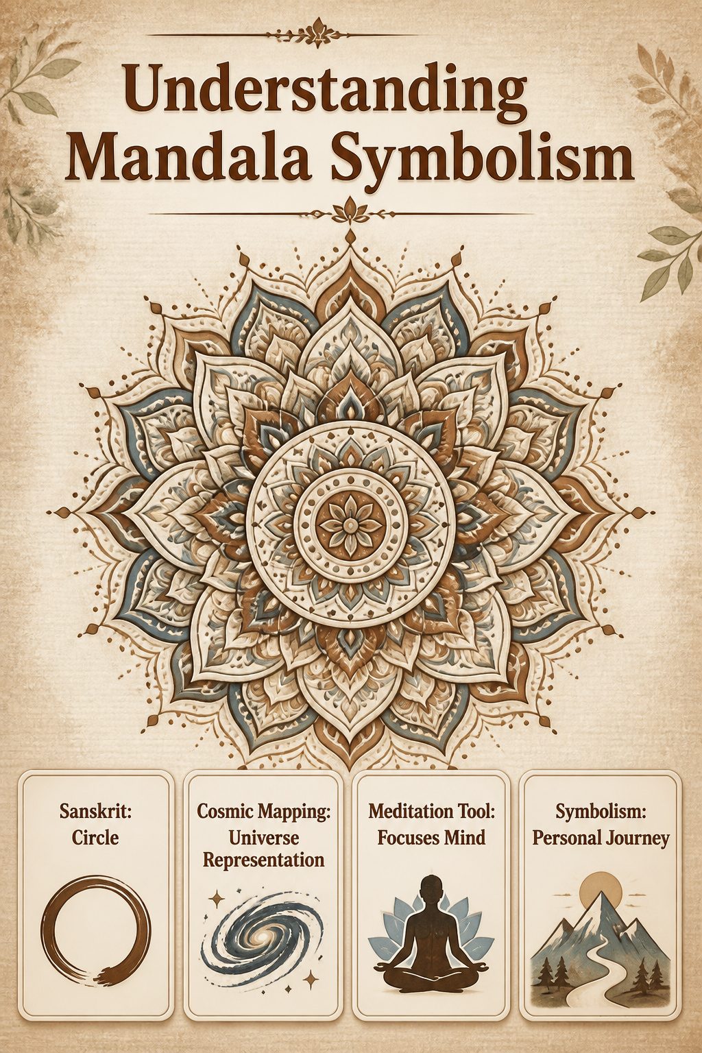 An image illustrating the meaning of mandalas.