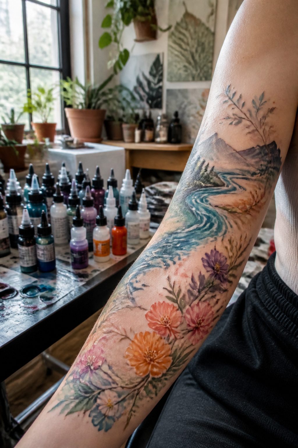 6 Watercolor Tattoo Essentials for 2026: Style, Care & Longevity 11 Watercolor tattoos created by different artists highlighting varied styles.